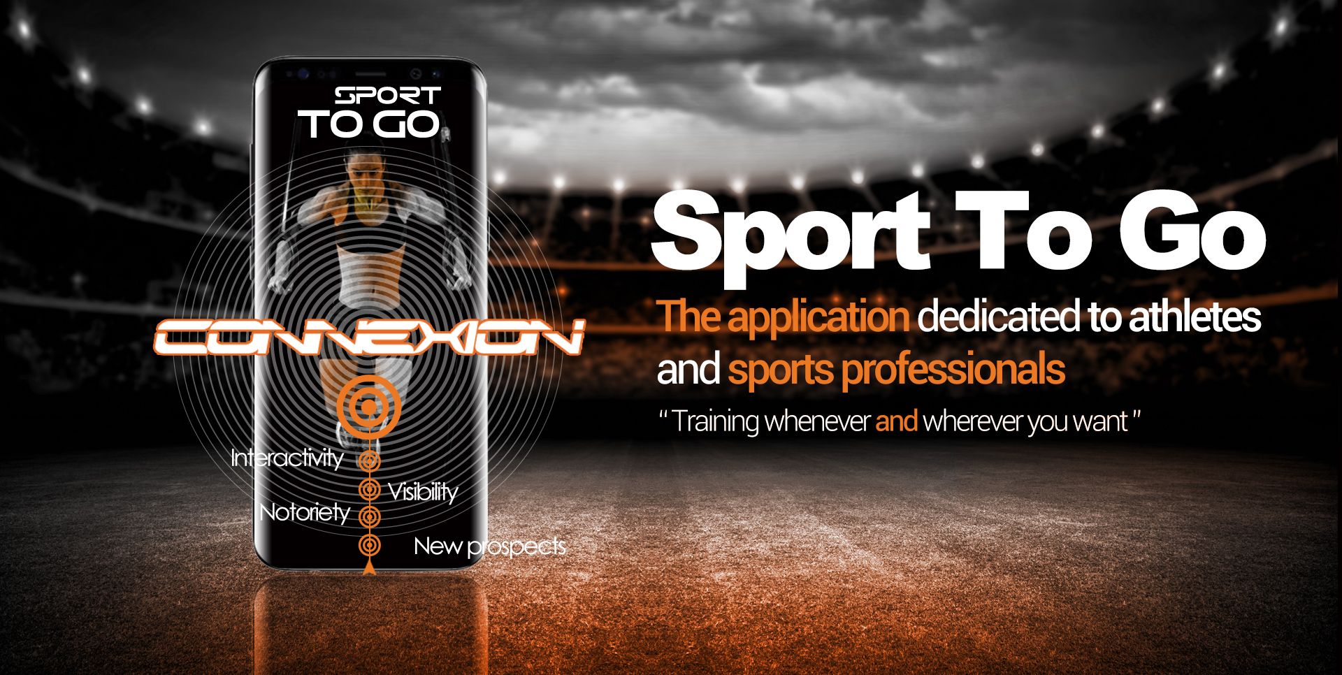The application dedicated to athletes and sports professionals